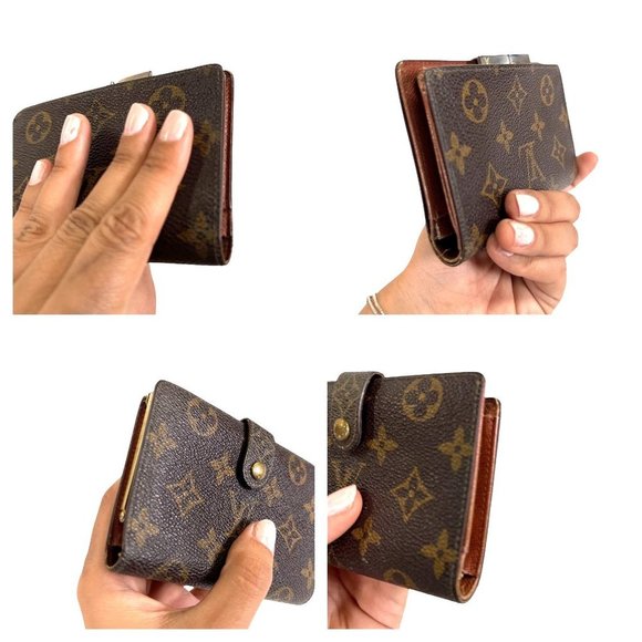 Authentic Louis Vuitton Wallet Porte Monnaie Billets Viennois Bifold Monogram LV - Picture 5 of 10